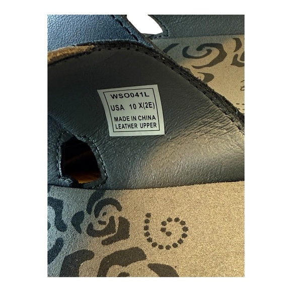 NWOB Propet Gertie CutOuts Slide Womens Size 10X(2E) Black Sandals WSO041LBLK - Picture 9 of 10